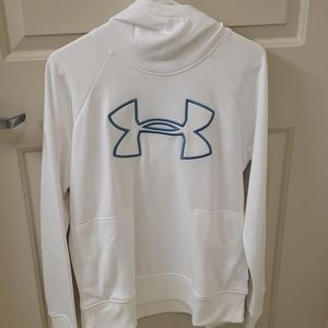 White Under Armour hoodie